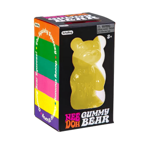 NeeDoh Gummy Bear Squishy Toy Soft Stress Relief Sensory Fidget