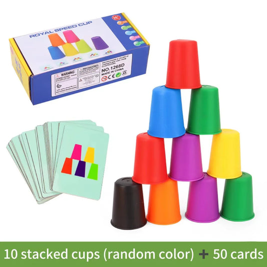 Mini Stack Cup Game Montessori Toys