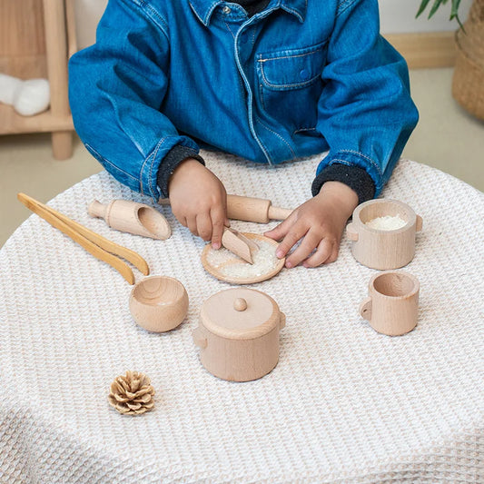 Simulated Kitchen Tea Set Montessori Sensory Toys Set