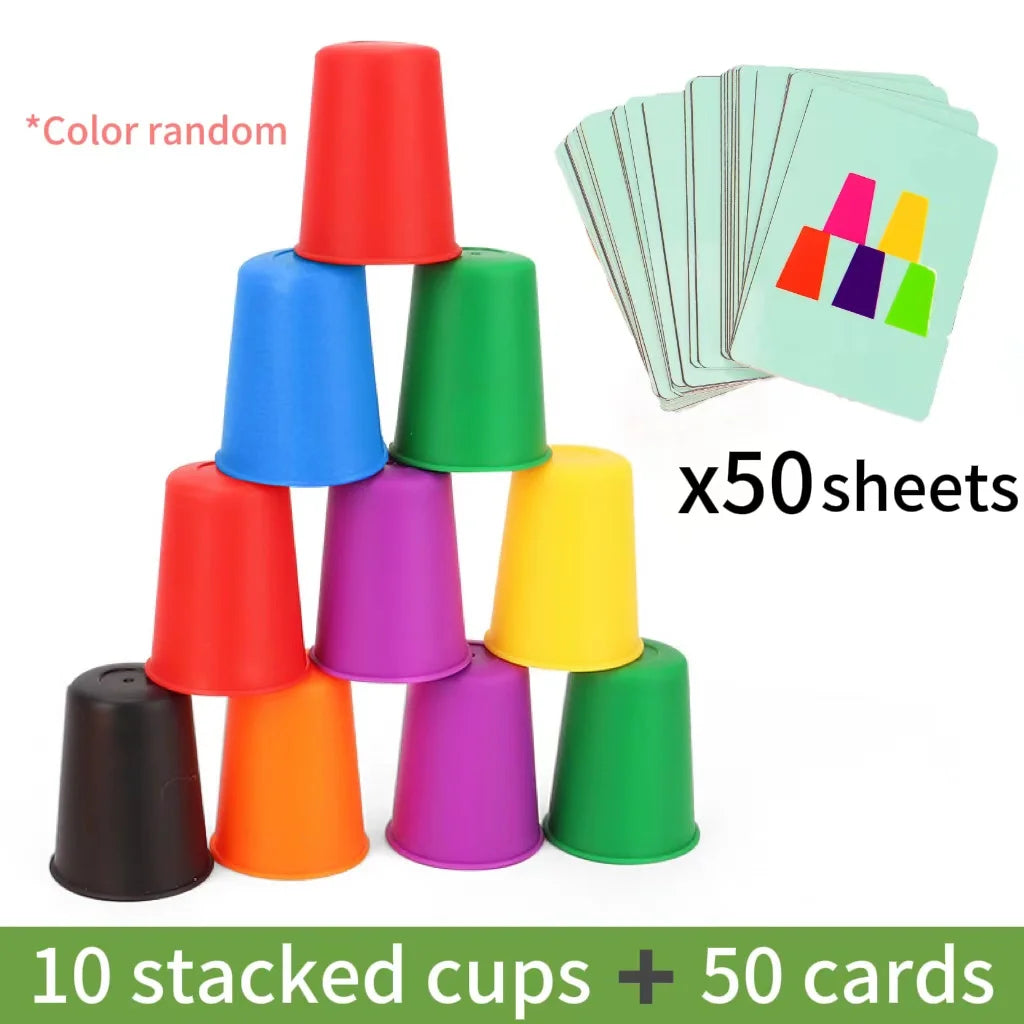 Mini Stack Cup Game Montessori Toys