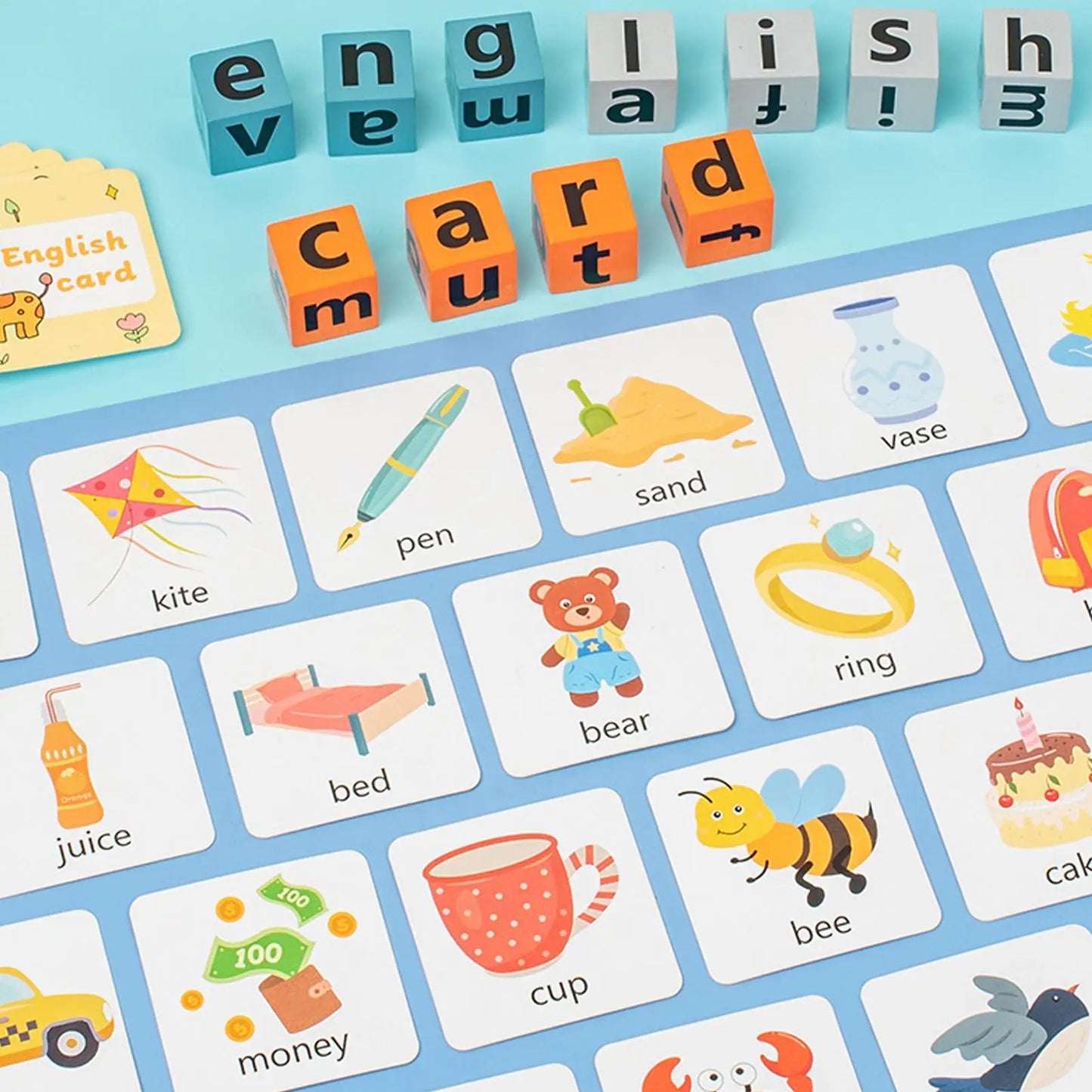 Wooden Alphabet Learning Toy