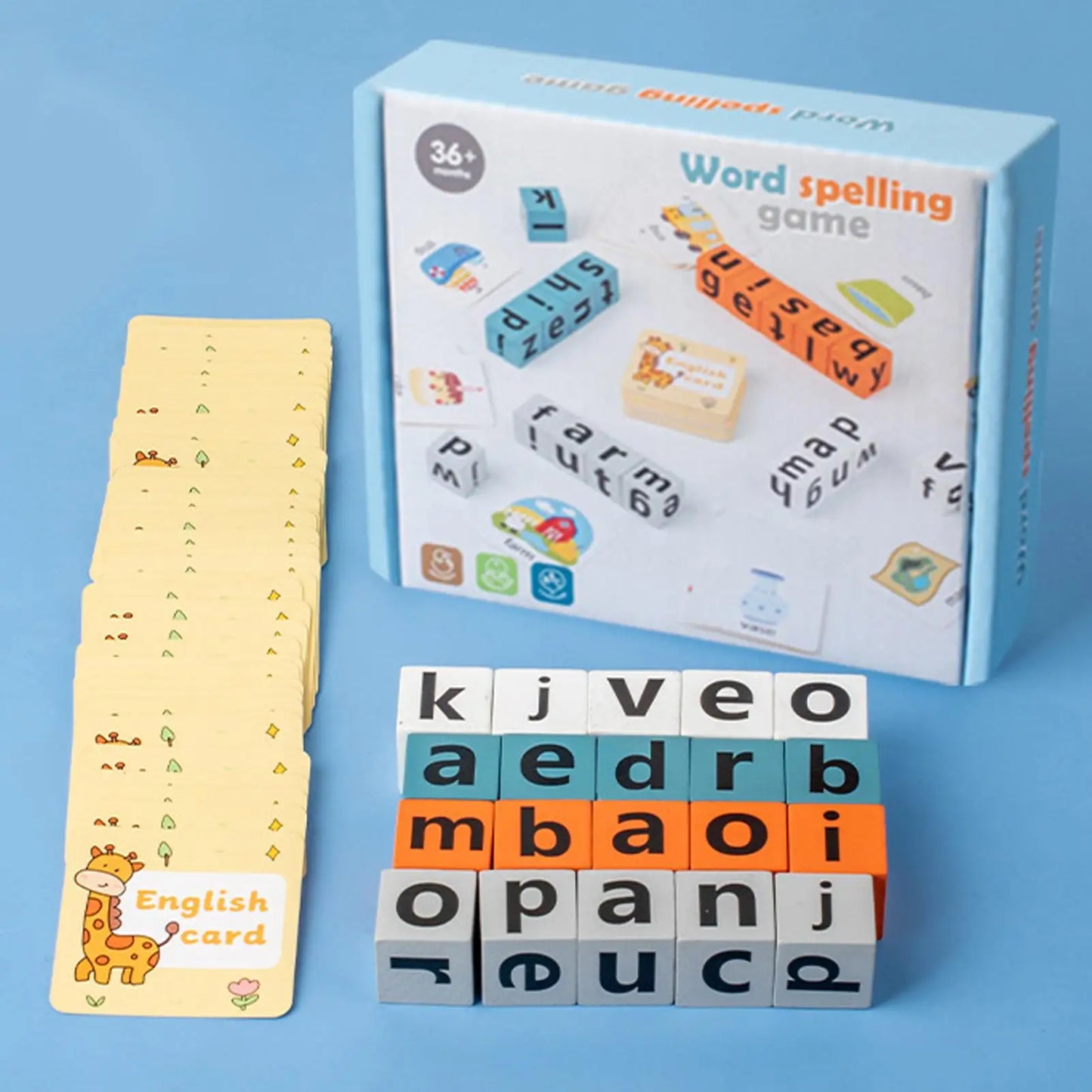 Wooden Alphabet Learning Toy