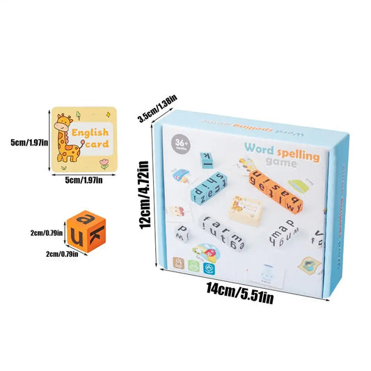 Wooden Alphabet Learning Toy