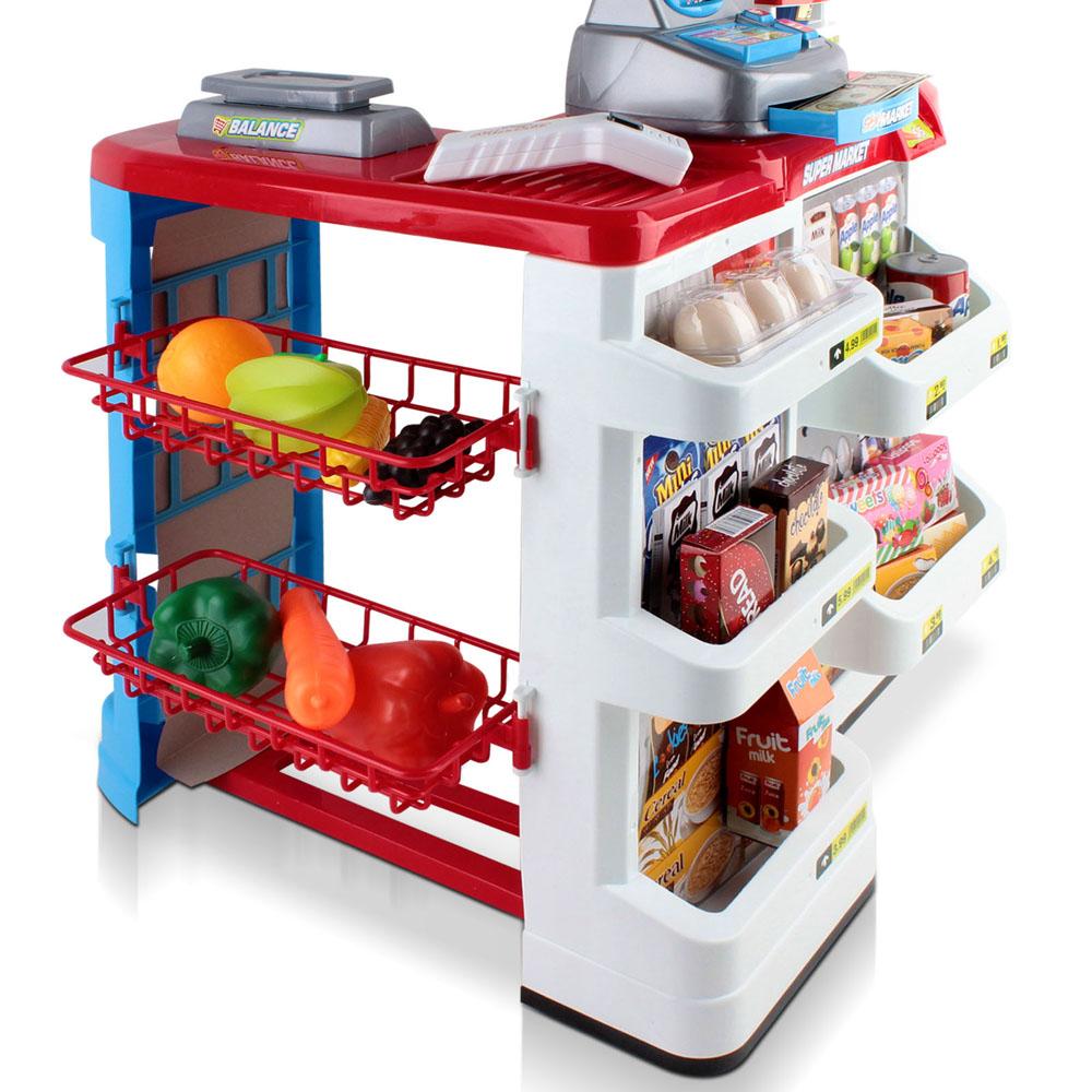 Keezi Kids Supermarket Pretend Role Playset