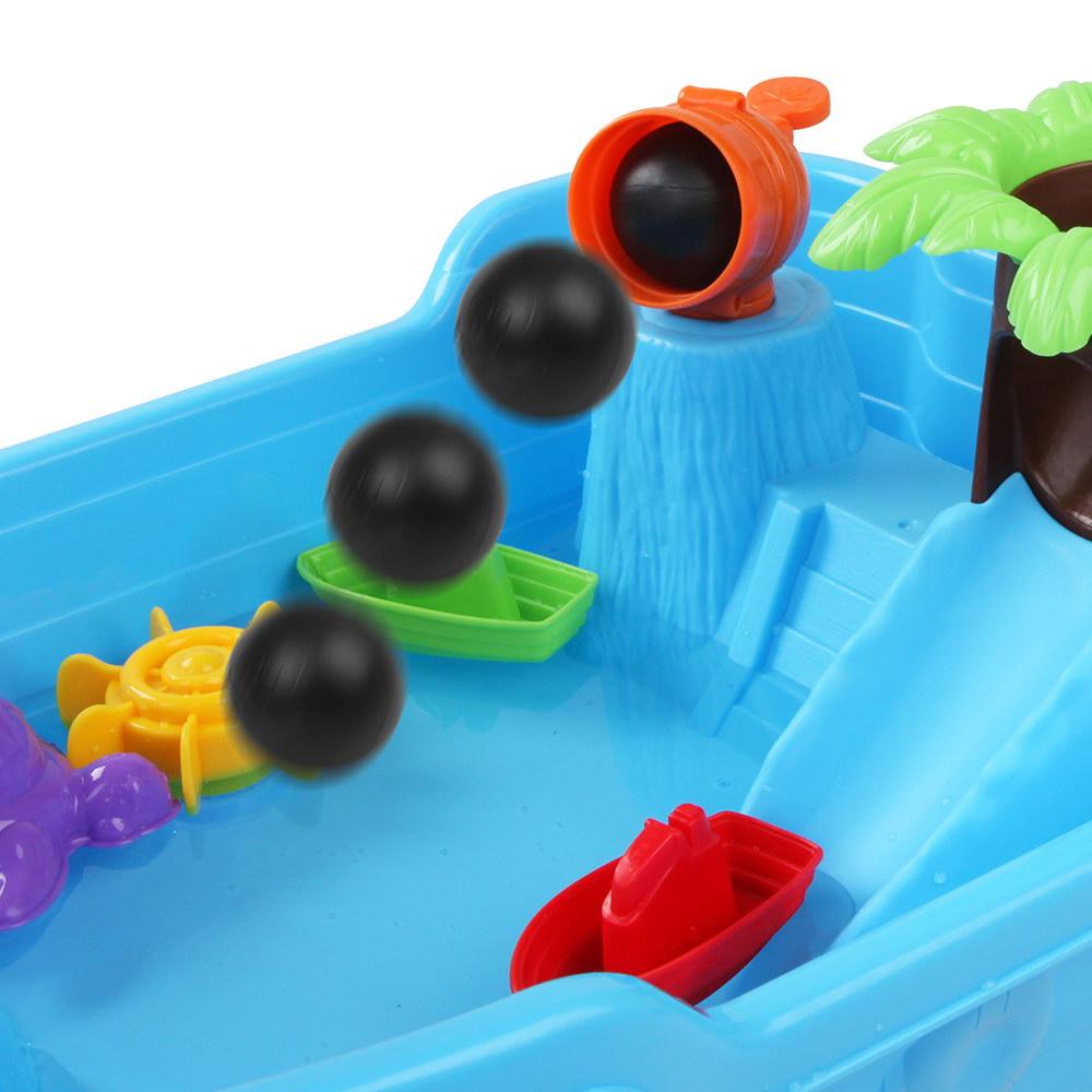 Keezi Kids Sandpit Pretend Play Set Sand Water Table Outdoor Beach Toy