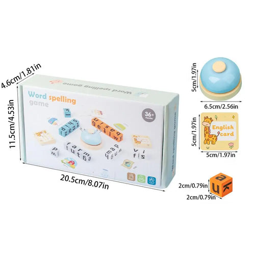 NEW Spelling Words Game Blocks