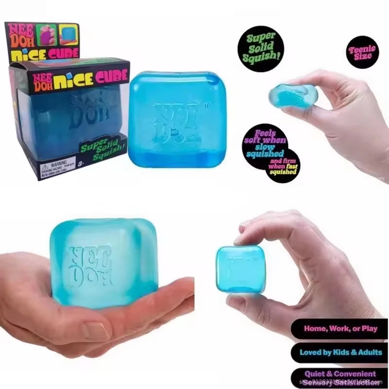 2026 New Schylling Needoh Nice Cube, Sensory Toys, Anti-Stress Blocks