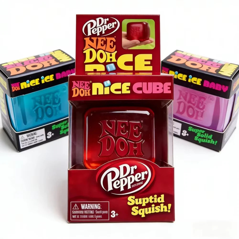 2026 New Schylling Needoh Nice Cube, Sensory Toys, Anti-Stress Blocks