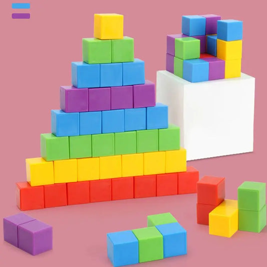 Magic Block Puzzle Montessori Toy