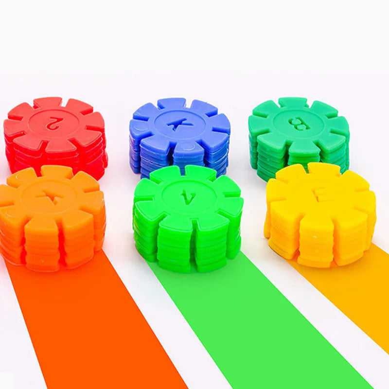 Interlocking Snowflake Building Blocks for Creative Play