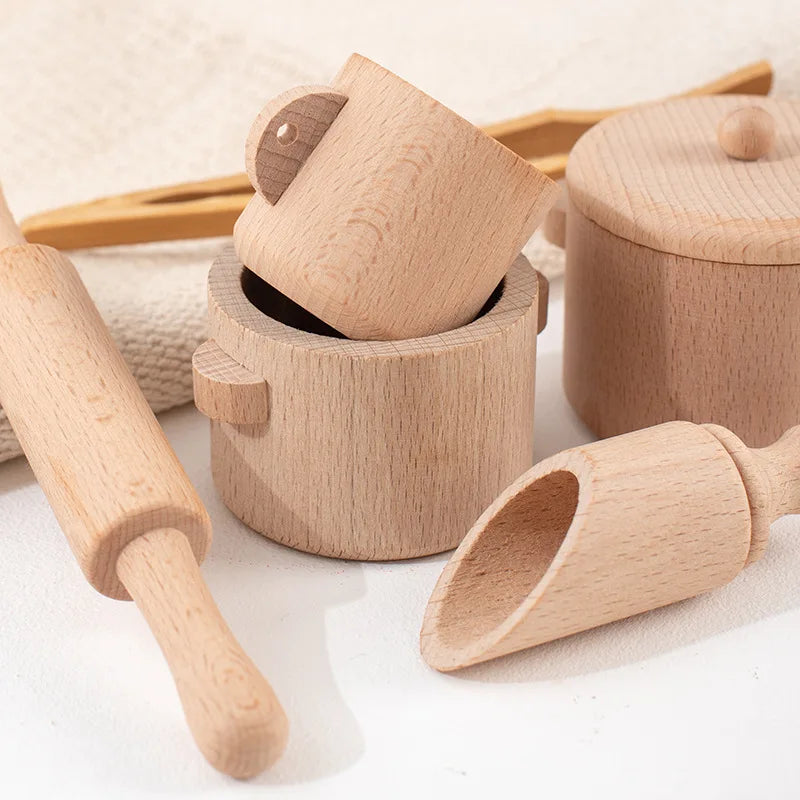 Simulated Kitchen Tea Set Montessori Sensory Toys Set