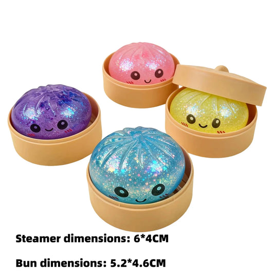 Steamed Bun Squishy Toy