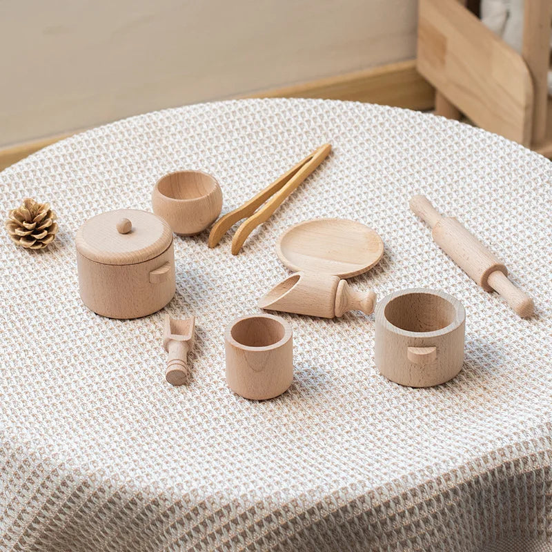 Simulated Kitchen Tea Set Montessori Sensory Toys Set