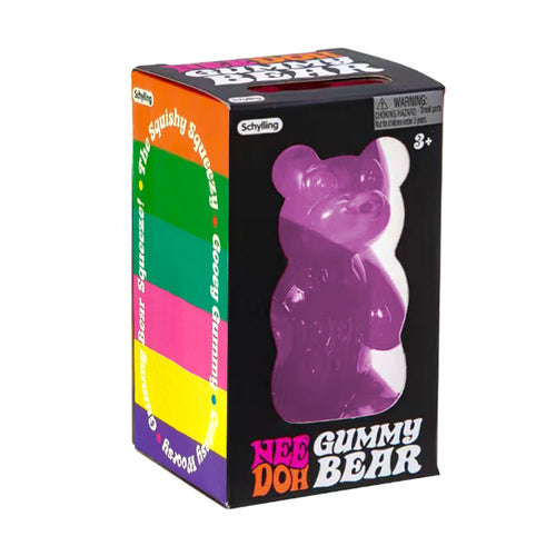 NeeDoh Gummy Bear Squishy Toy Soft Stress Relief Sensory Fidget