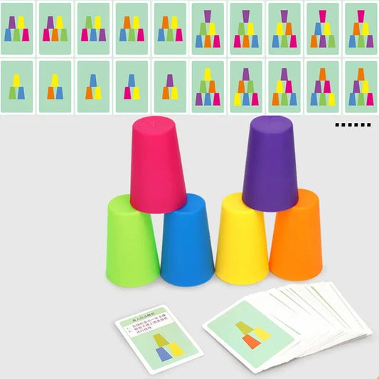 Mini Stack Cup Game Montessori Toys