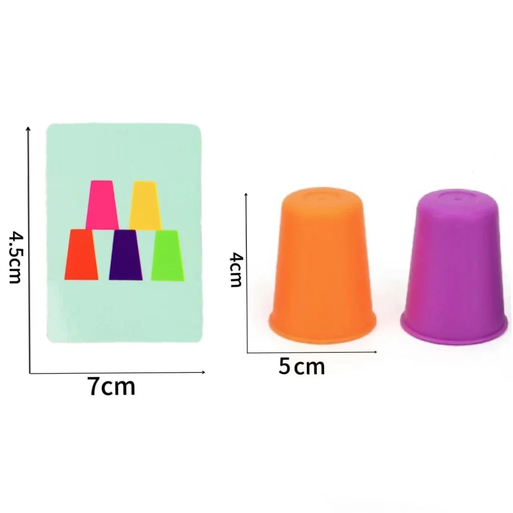 Mini Stack Cup Game Montessori Toys