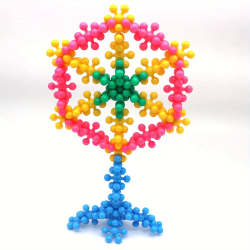 Plum Blossom Building 3D Blocks