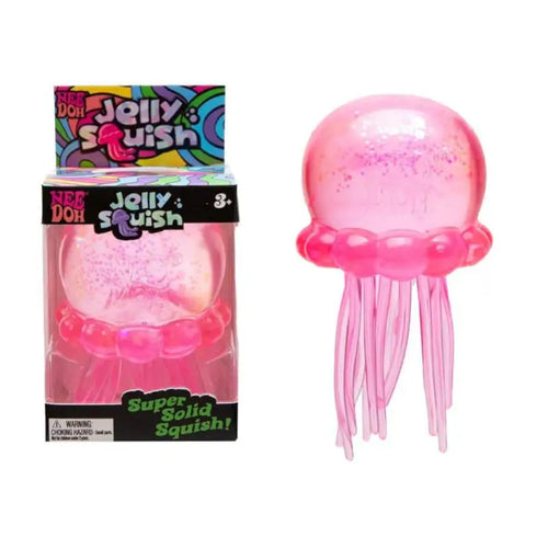 Needoh Fuzz Ball Jellyfish Squishy Blind Box