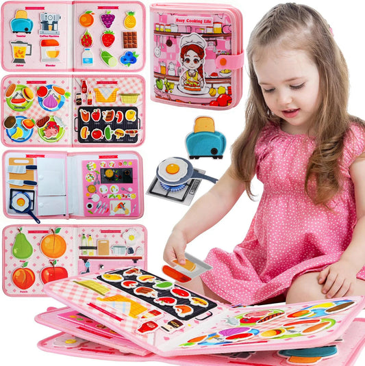 Busy Board Montessori Toys - Little Chef in Training