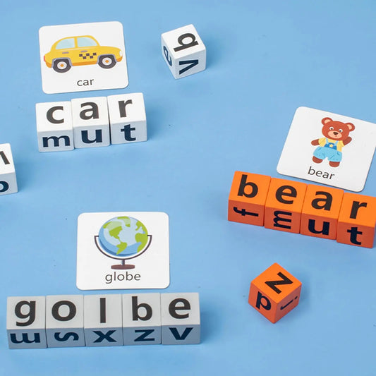 Wooden Alphabet Learning Toy